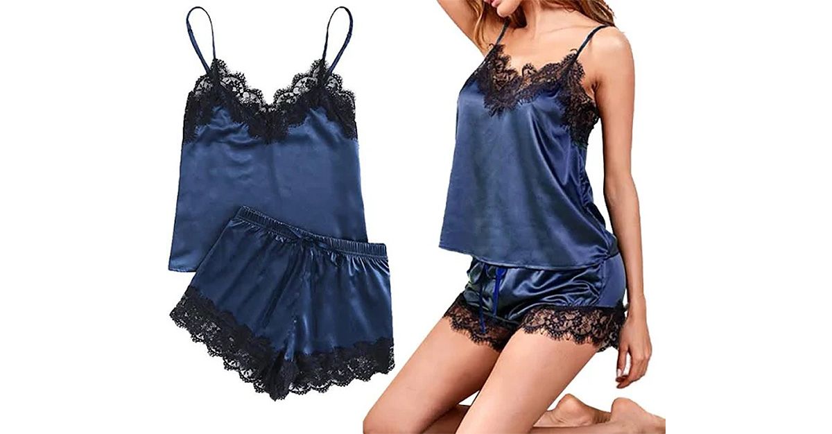 Blue nightgown