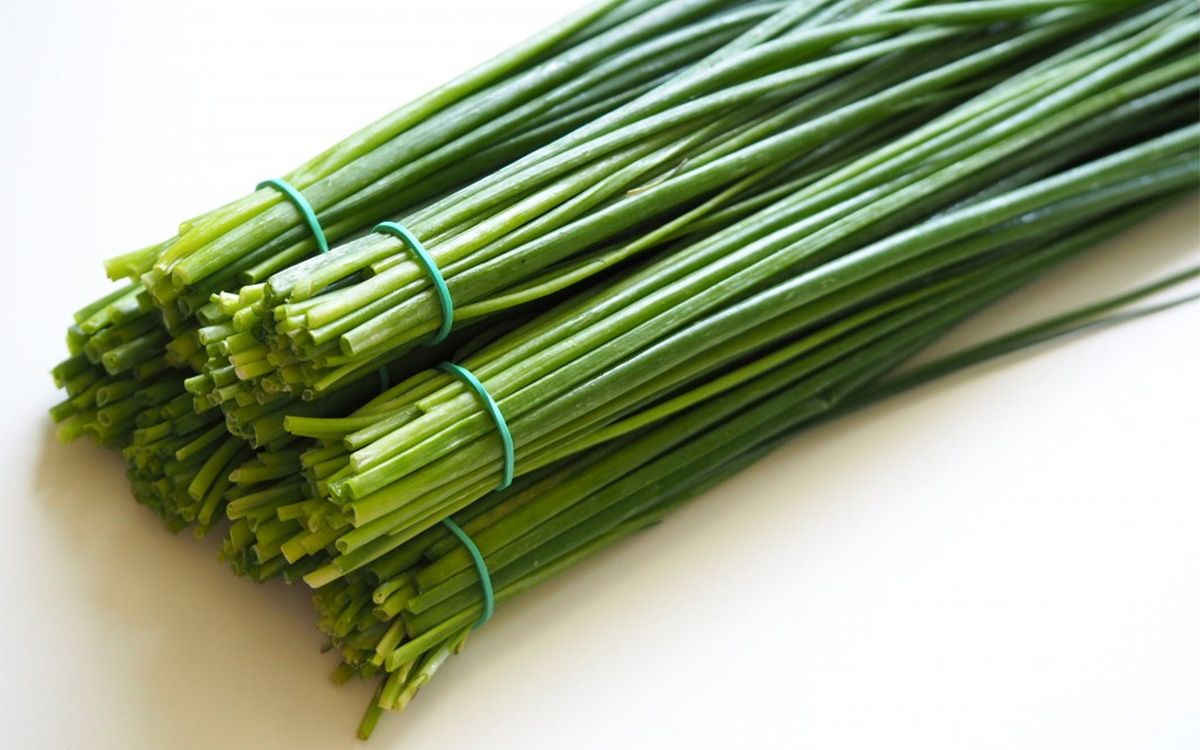 Bunches of chives