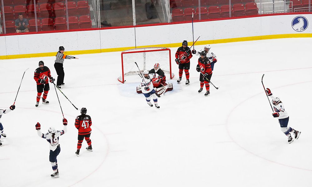 Hockey game