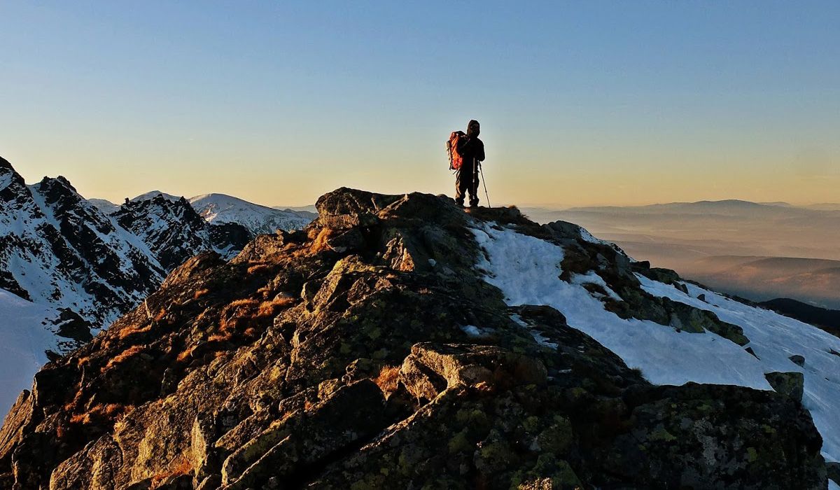 Man on the mountain top