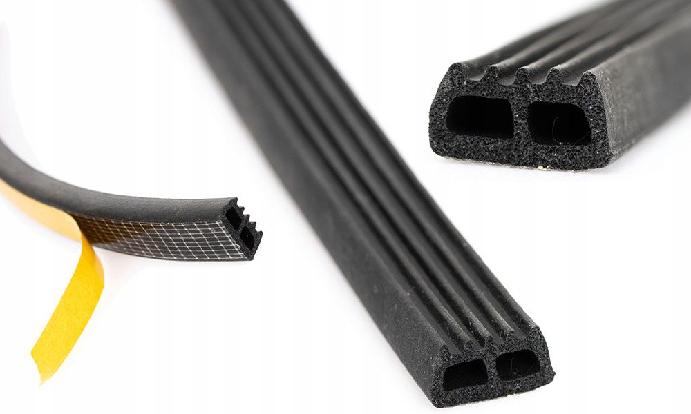 Window door adhesive gasket